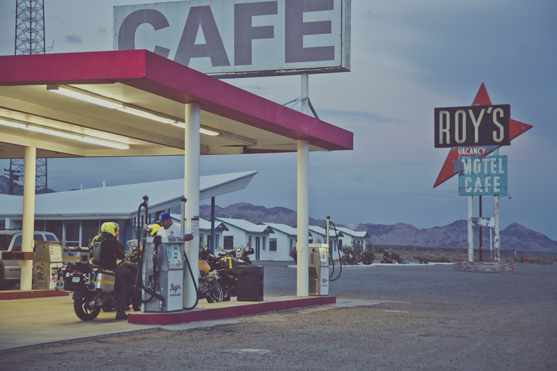 Illustration for article titled The Stunning Beauty Of A Winter Motorcycle Trip Into The Mojave Desert